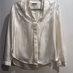 Sandro White Women's Blouse